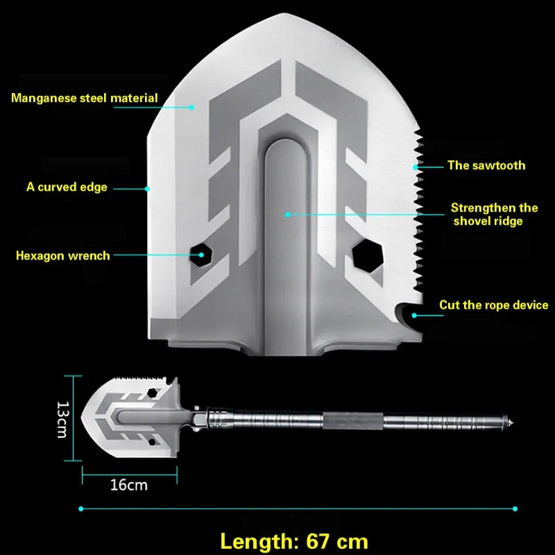 Krystina Trendify Multi-Tool for hiking, camping, and emergencies