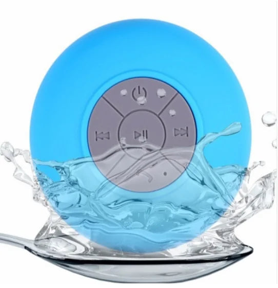 Waterproof Bluetooth shower speakers by Krystina Trendify for clear sound and wireless convenience.