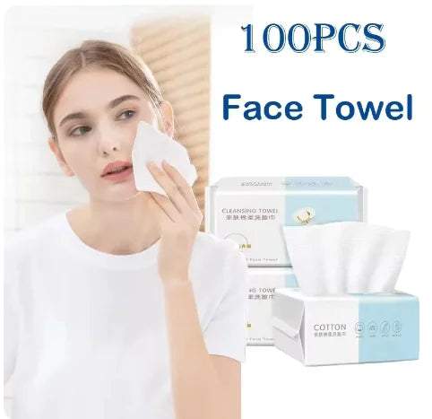 Disposable face towels for soft and gentle skincare