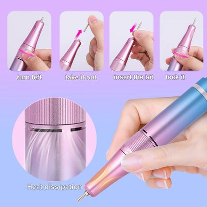 Electric Nail Drill Machine – Professional Manicure Tool