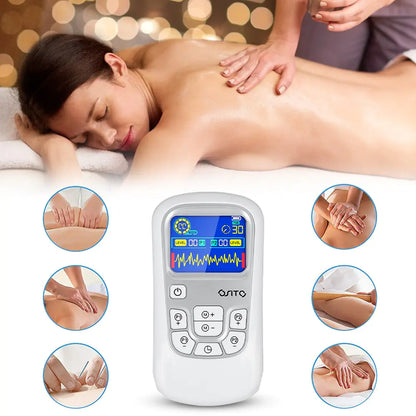 EMS electric muscle stimulator for targeted muscle stimulation, workout enhancement, and recovery.