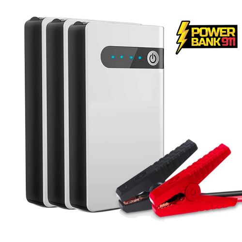 Powerful car jump starter for emergency battery boosting by Krystina Trendify