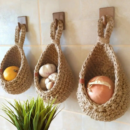 Eco-friendly handwoven jute baskets for stylish storage and home décor