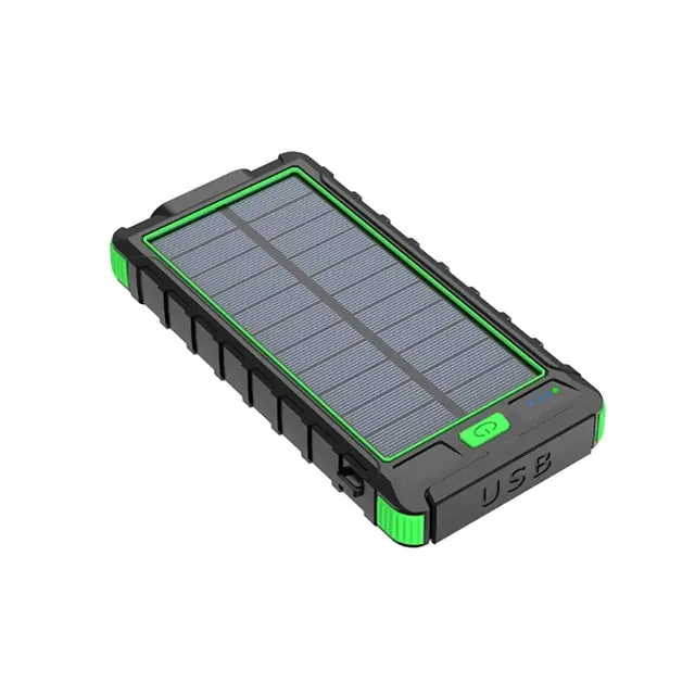 Solar Fast Charging Power Bank – Portable Charger for Travel & Outdoor Use