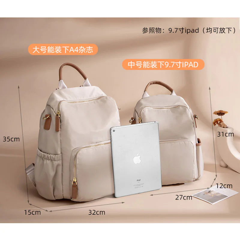 Korean Style Anti-Theft Oxford Backpack ZB40 by Krystina Trendify