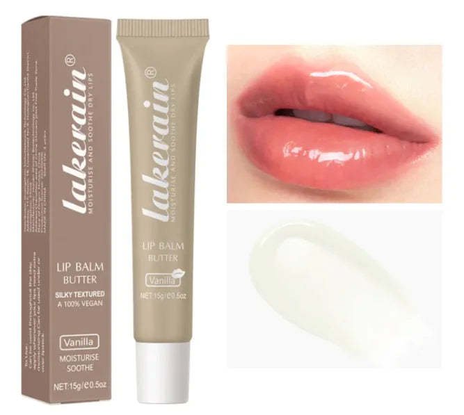 Lakerain Butter Lip Balm for hydrated, radiant lips
