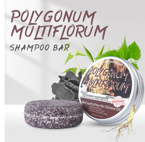 Ginger Polygonum Soap Shampoo Bar for natural, healthy hair growth