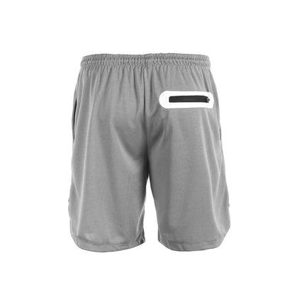 Fitness Running Shorts by Krystina Trendify offering flexibility, comfort, and secure storage for running and workouts.