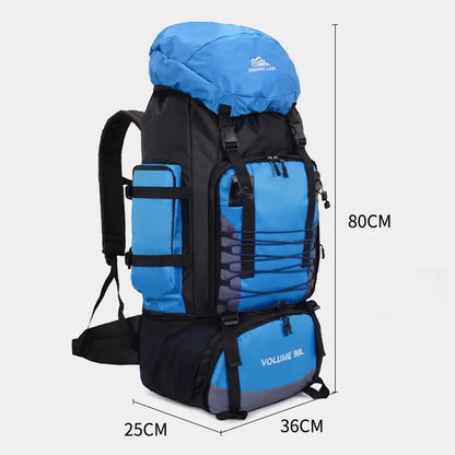 Outdoor travel backpack by Krystina Trendify for hiking, camping, and travel