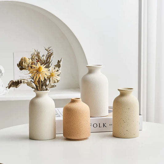 Simple Ceramic Vase for Home Decor by Krystina Trendify