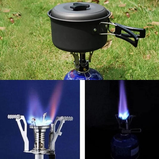 Mini camping stove by Krystina Trendify for outdoor cooking