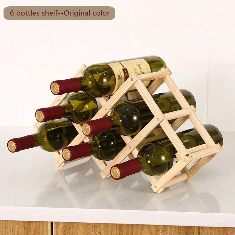 Wooden Wine Rack by Krystina Trendify