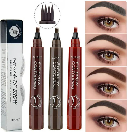 SUAKE Microblading Eyebrow Pen for fuller, precise brows
