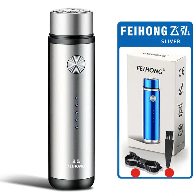 Mini Electric Shaver by FEIHONG for smooth, clean shaves with a portable design.