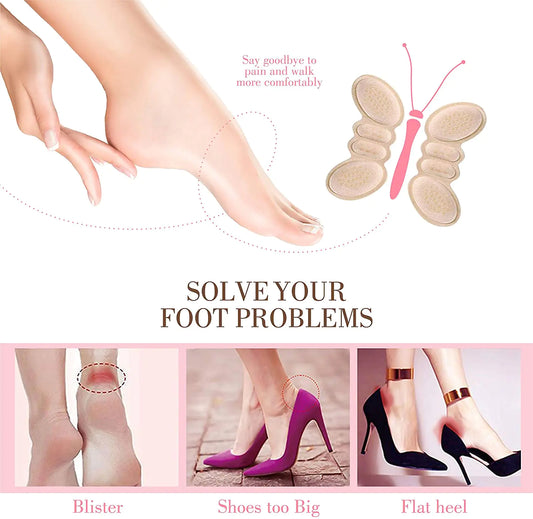 Heel Cushion Pads for foot pain relief, shock absorption, and all-day comfort.