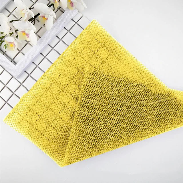 African Exfoliating Body Net Sponge for smooth, radiant skin