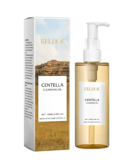 Centella Asiatica Cleansing Oil by EELHOE, hydrating and soothing makeup remover for sensitive skin.