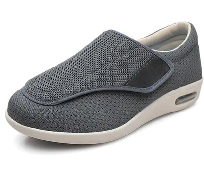 Wide-fit orthopedic shoes by Krystina Trendify, designed for foot thumb valgus with breathable materials, non-slip soles, and adjustable closures.