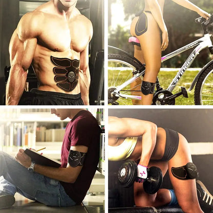  Electric muscle stimulator for strength, recovery, and toning.