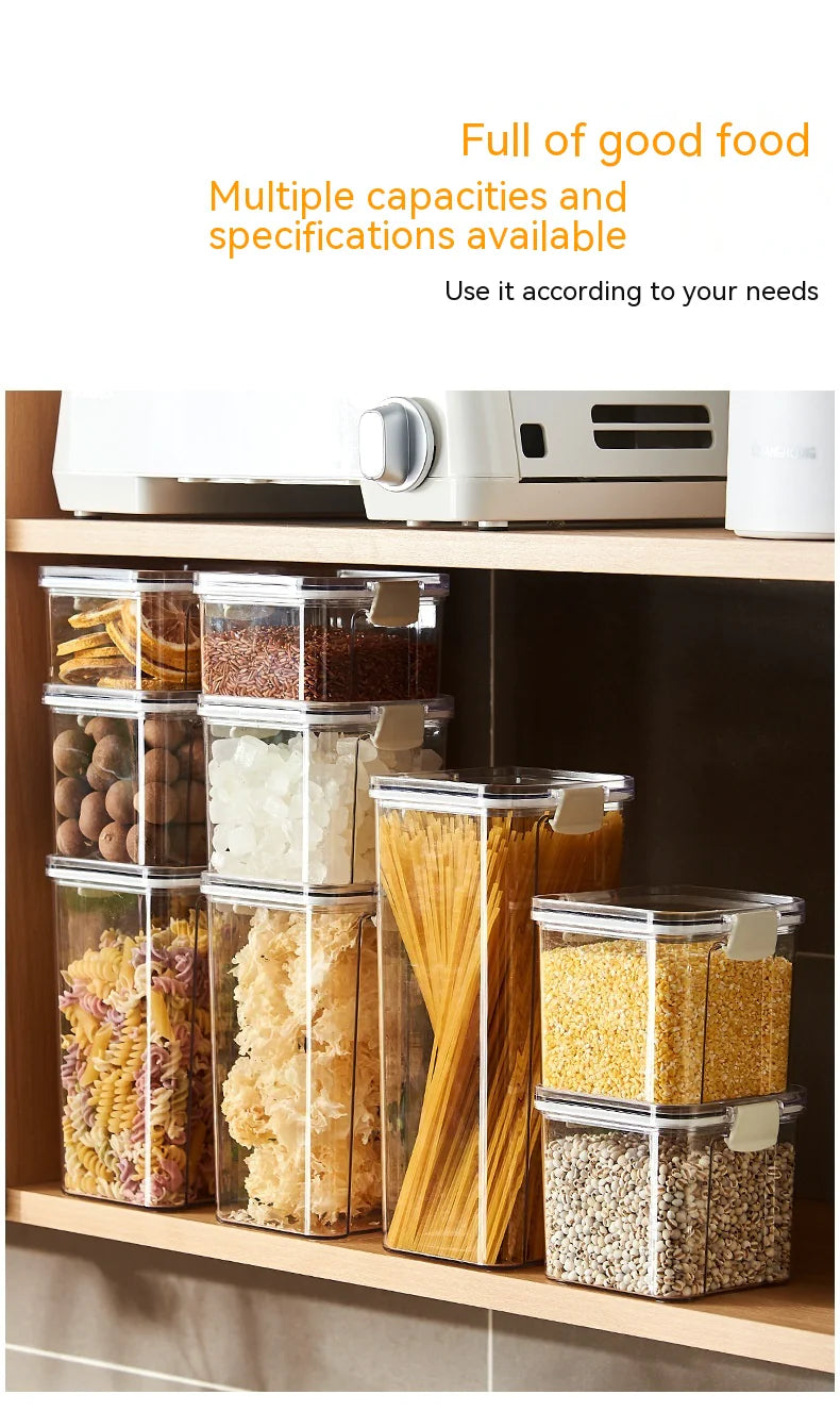 Food-Grade Storage Containers – Airtight, Stackable & Reusable