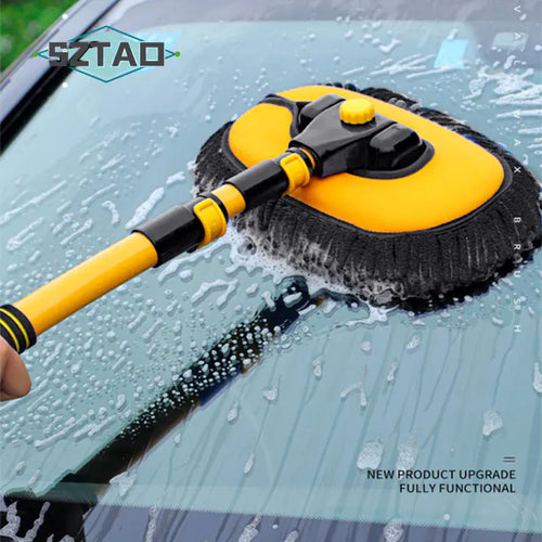 Adjustable Telescopic Mop for easy and thorough car cleaning