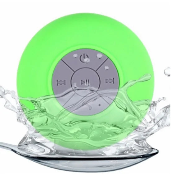 Waterproof Bluetooth shower speakers by Krystina Trendify for clear sound and wireless convenience.