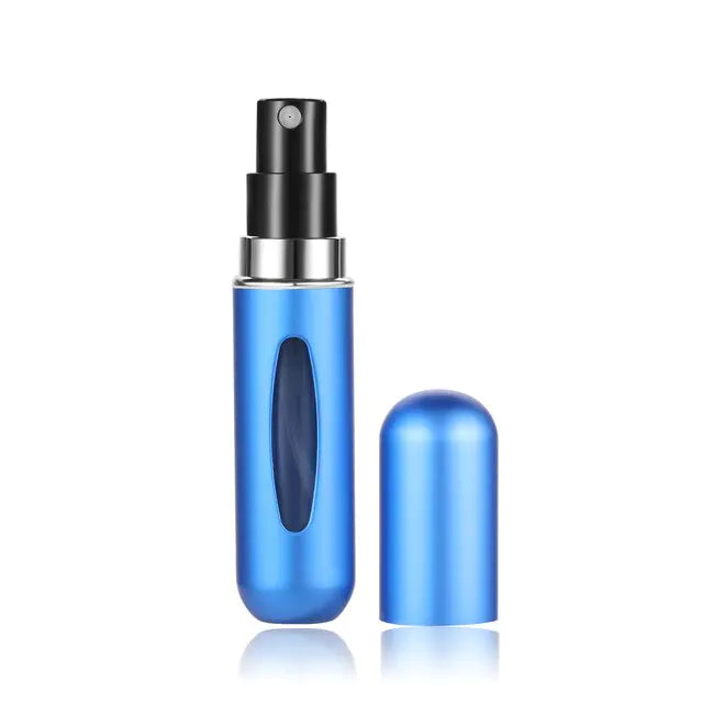 Mini refillable perfume bottle by Krystina Trendify in vibrant colors