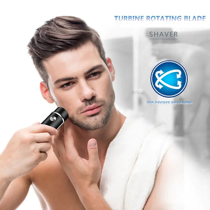 Mini Electric Shaver by FEIHONG for smooth, clean shaves with a portable design.