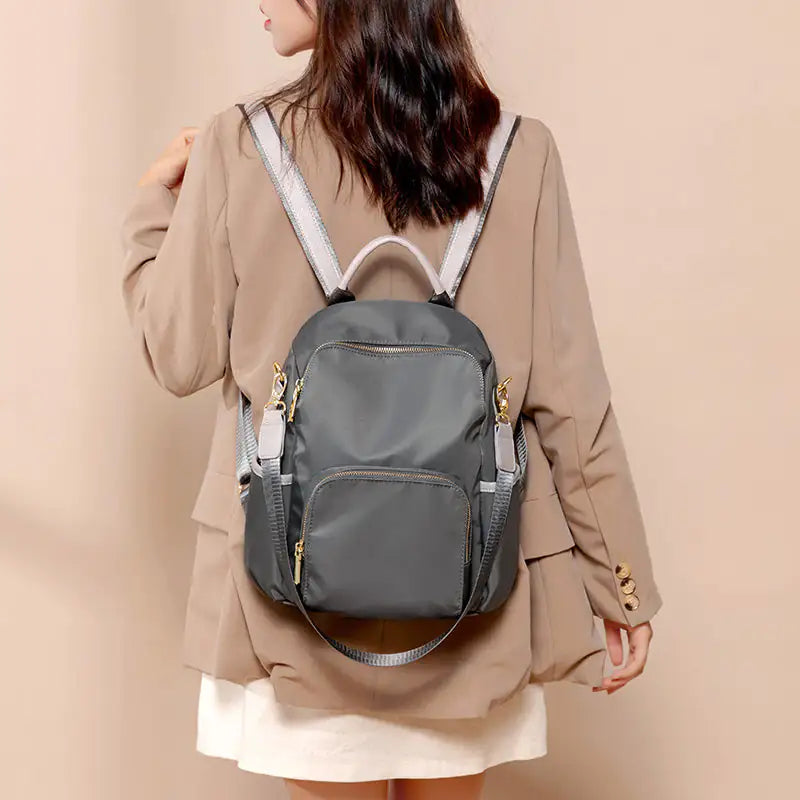 Korean Style Anti-Theft Oxford Backpack ZB40 by Krystina Trendify