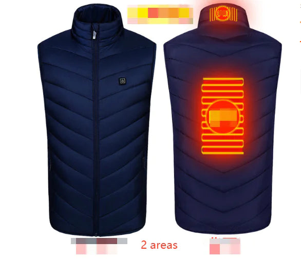 Thermal Heated Vest by Krystina Trendify with adjustable heating levels and long-lasting battery for cold-weather outdoor activities.