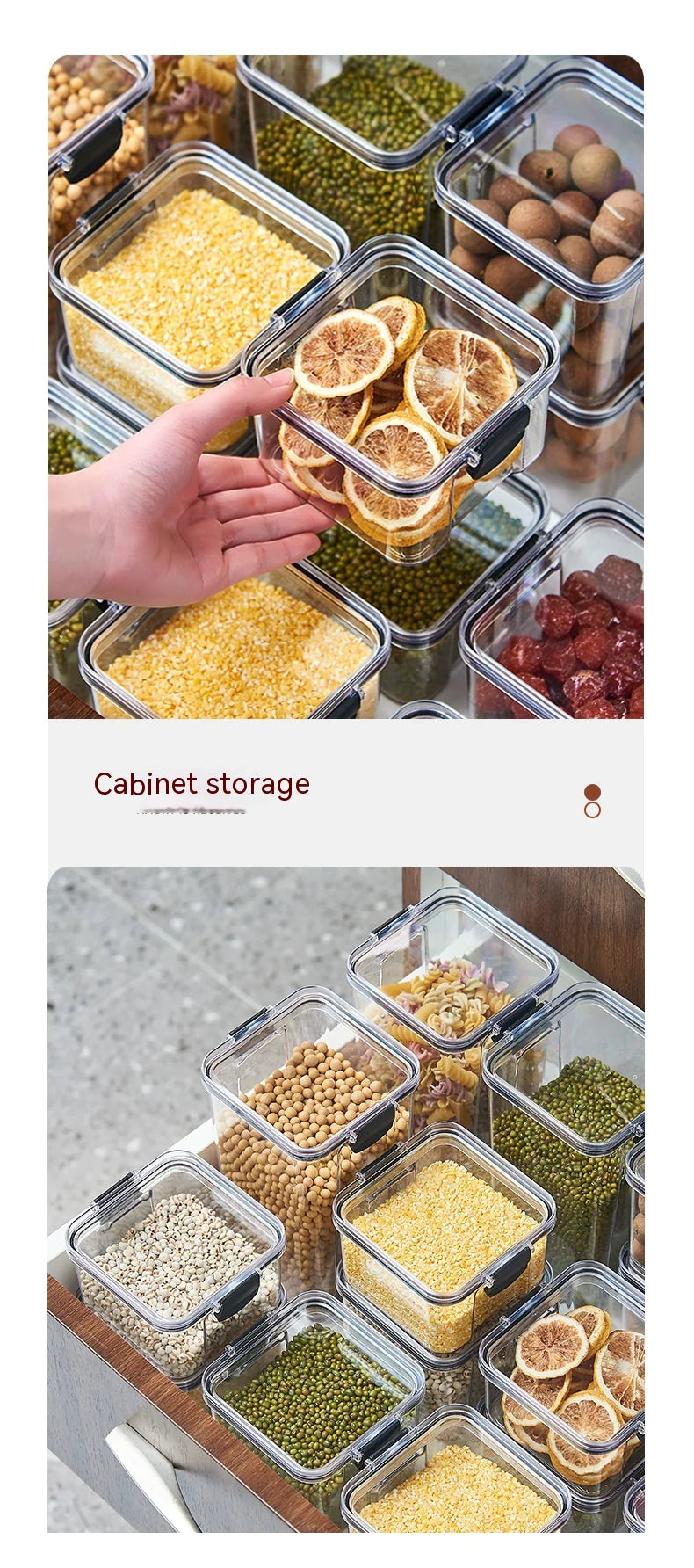 Food-Grade Storage Containers – Airtight, Stackable & Reusable