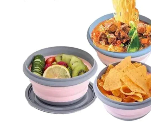 Stackies Collapsible Food Storage Containers – Space-Saving & Airtight