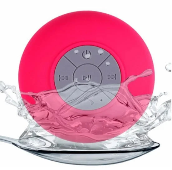 Waterproof Bluetooth shower speakers by Krystina Trendify for clear sound and wireless convenience.