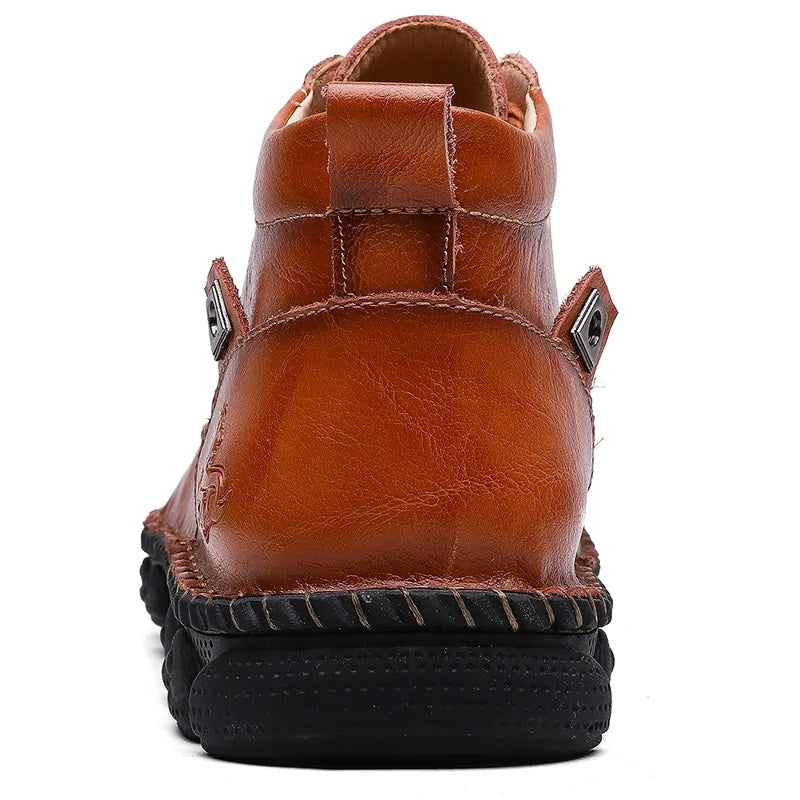 Men's leather casual shoes - Comfortable, durable, and stylish design