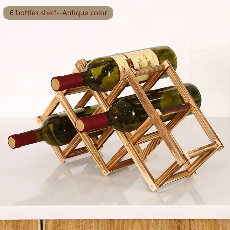 Wooden Wine Rack by Krystina Trendify