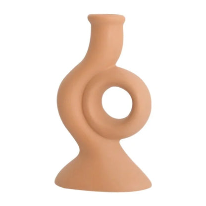 Elegant ceramic flower vase for sophisticated home décor