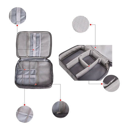 Waterproof Oxford cloth storage case by Krystina Trendify for digital accessories