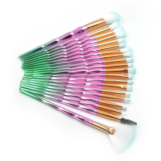 Unicorn Magic Makeup Brushes Set for flawless makeup application