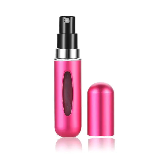 Mini refillable perfume bottle by Krystina Trendify in vibrant colors