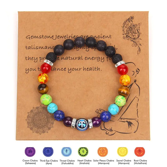 Chakra Constellation Bracelet with dazzling crystals for harmony and balance