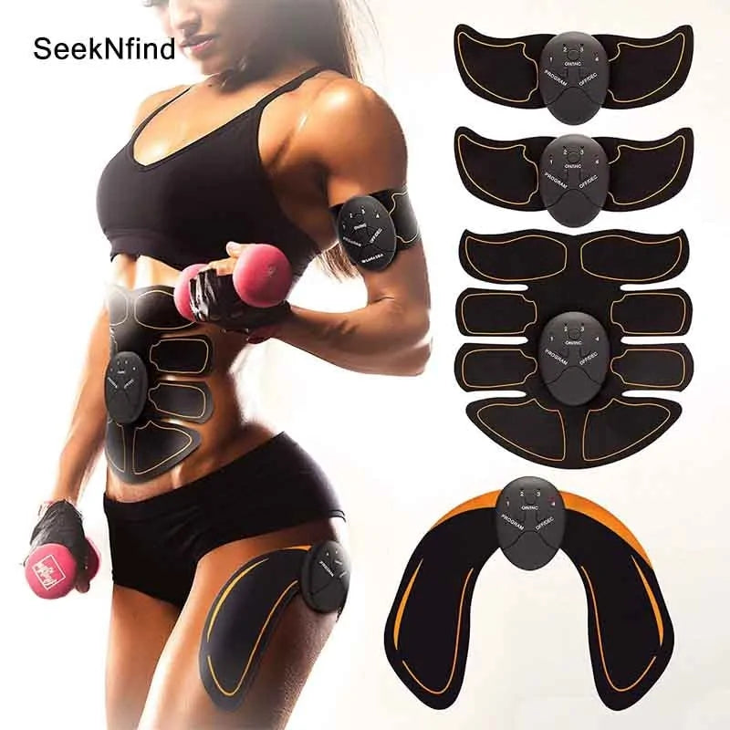  Electric muscle stimulator for strength, recovery, and toning.