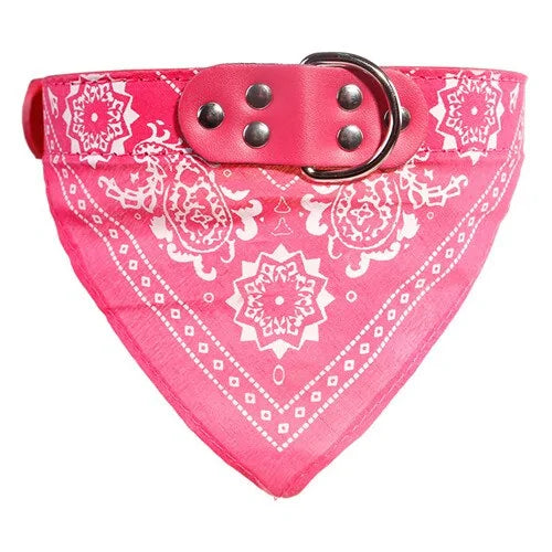 Adorable soft and breathable pet neckerchief for comfort and style