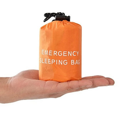 Compact Waterproof Reusable Emergency Sleeping Bag for outdoor protection