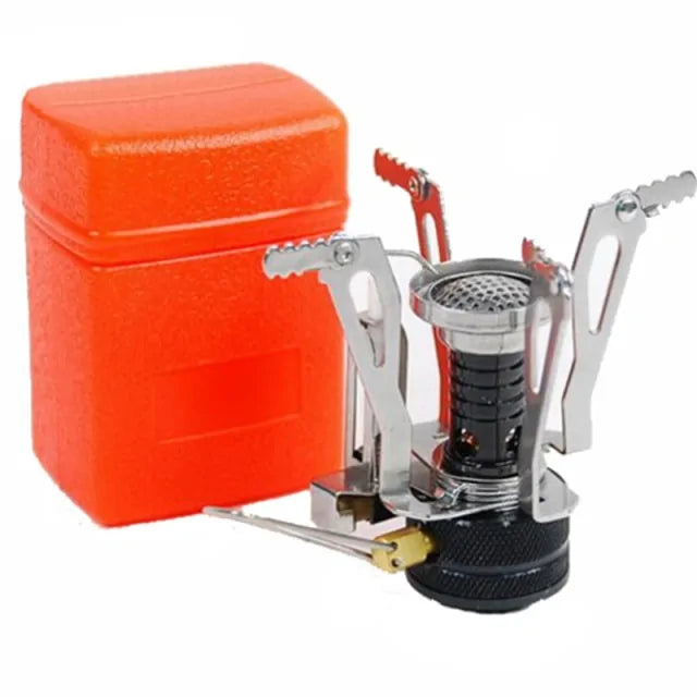 Mini camping stove by Krystina Trendify for outdoor cooking