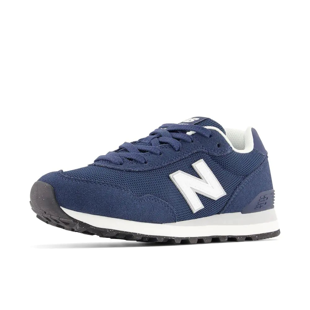 New Balance 515 V3 navy and white sneakers with versatile support.