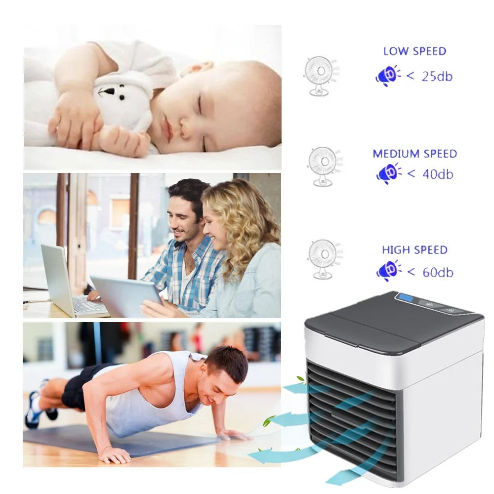  Portable Mini Humidifier Air Conditioner by Krystina Trendify for cool, fresh air