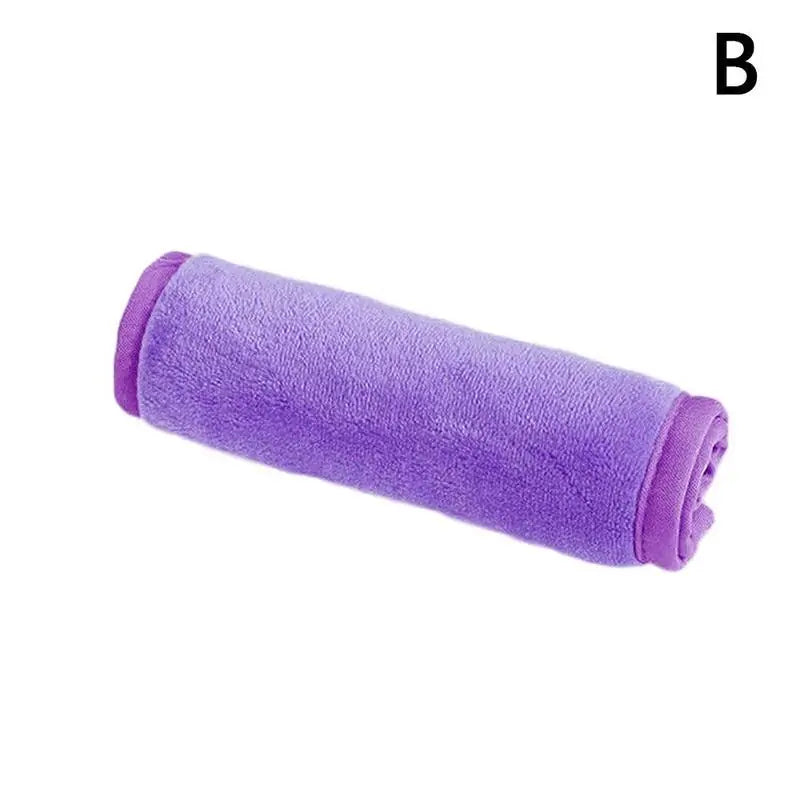 Reusable nano microfiber makeup remover towel