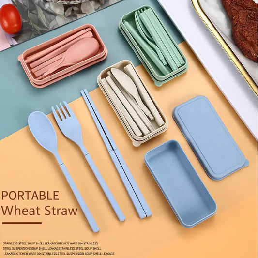 Eco-friendly travel utensil set by Krystina Trendify for on-the-go dining