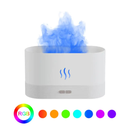 Electric Fire Flame Humidifier for dry air relief and room ambiance