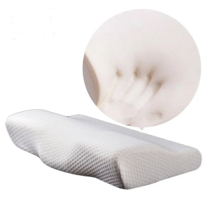 Orthopedic Neck Foam Pillow by Krystina Trendify with ergonomic design and memory foam support.